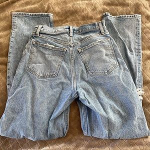 Abercrombie Curve Love ultra high rise 90s straight jean